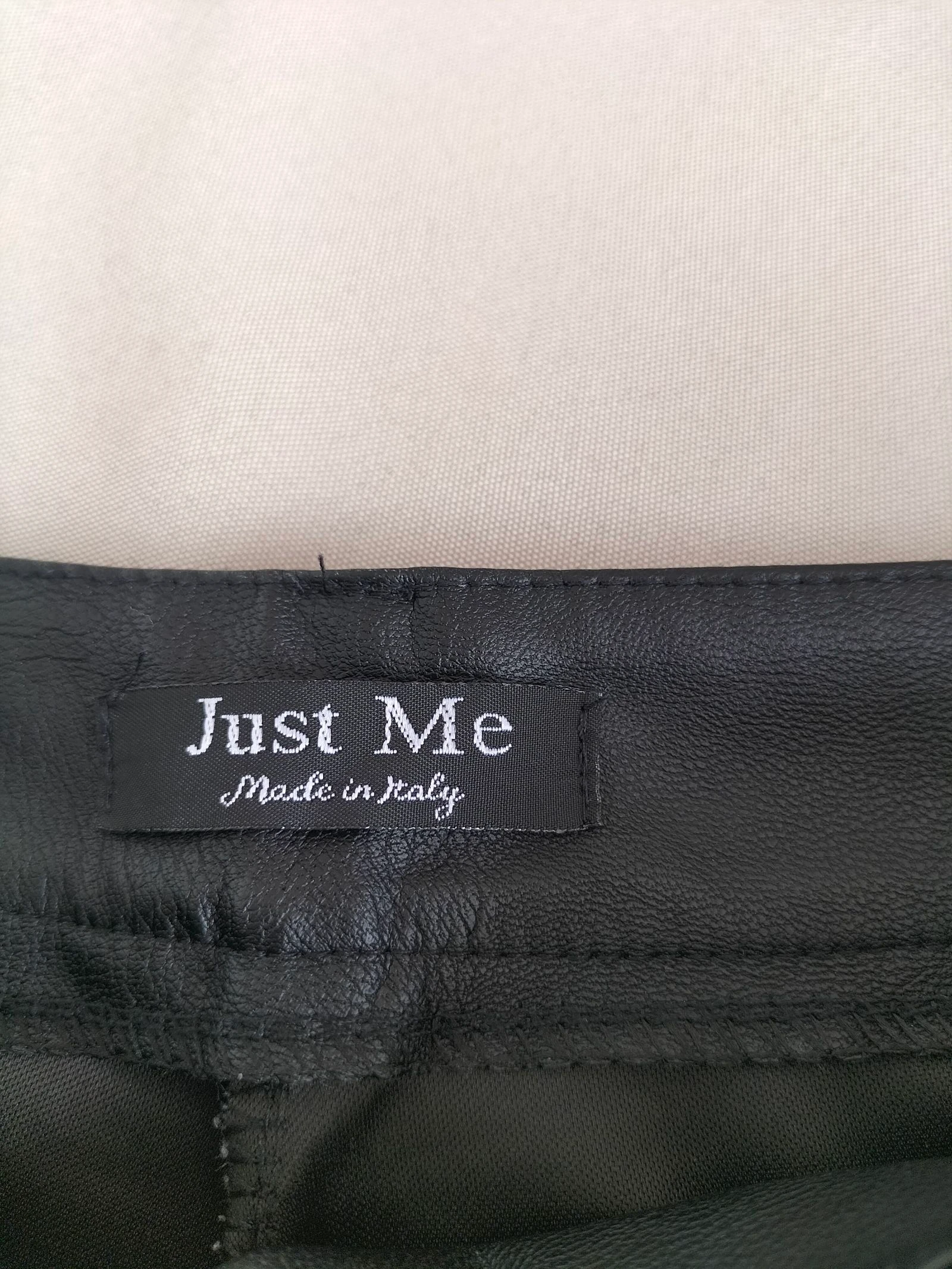 Pantalón Similicuero Negro Push Up 36 | Just Me | Nuevo – photo 8